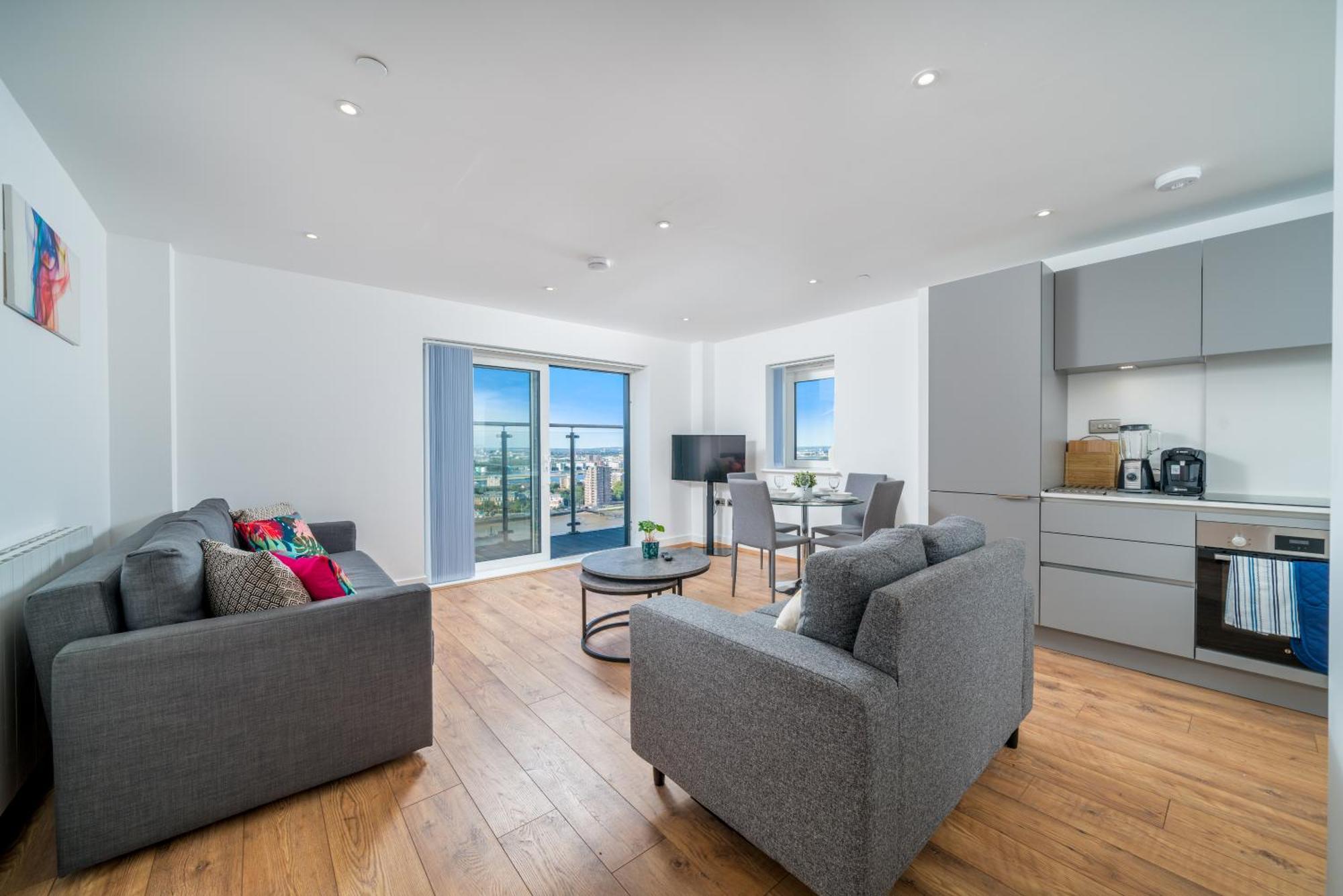 Skyvillion - London River Thames Top Floor Apartments By Woolwich Ferry, Mins To London Excel, O2 Arena , London City Airport With Parking Экстерьер фото